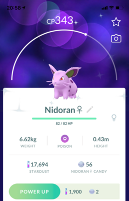 Shiny Nidoran Female - Pokemon GO Trade
