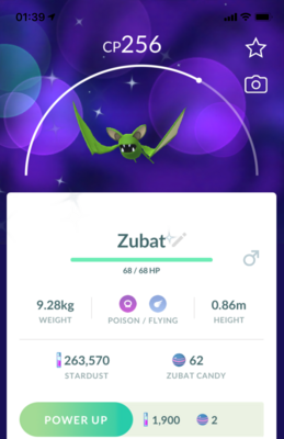 Shiny Zubat - Pokemon GO Trade