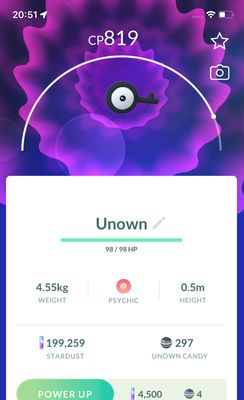 Unown Q - Pokemon GO Trade