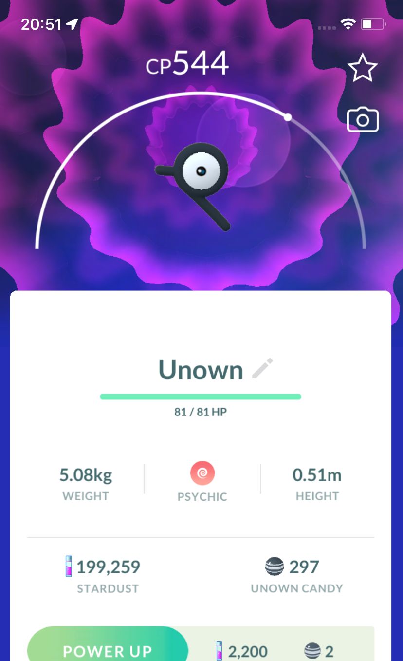 Unown P - Pokemon GO Trade