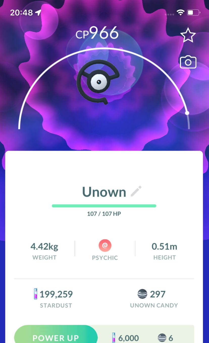 Unown C - Pokemon GO Trade