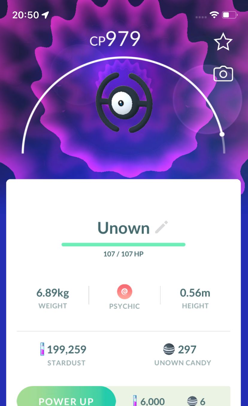 Unown H - Pokemon GO Trade