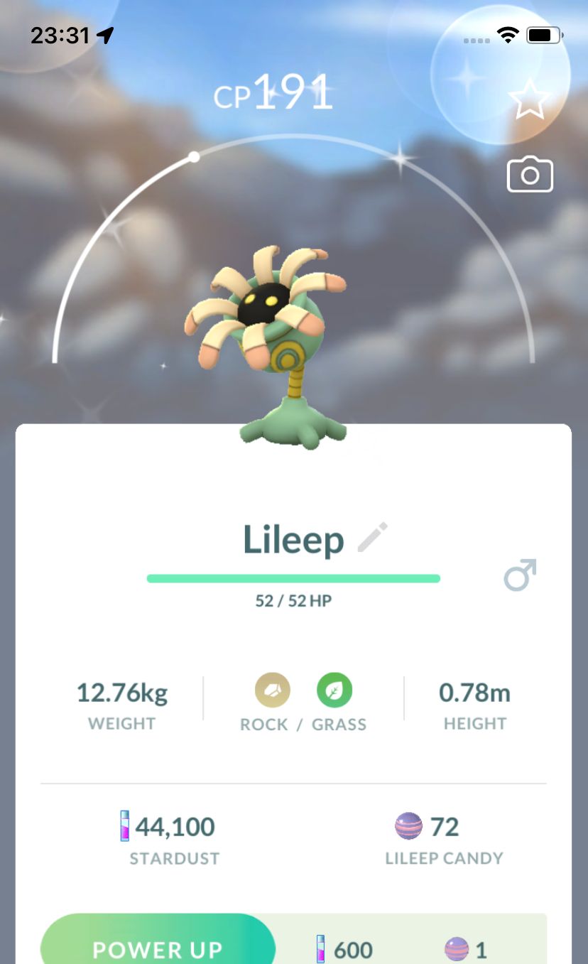 Shiny Lileep - Pokemon GO Trade Service