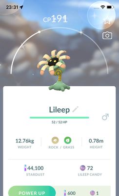 Shiny Lileep - Pokemon GO Trade Service