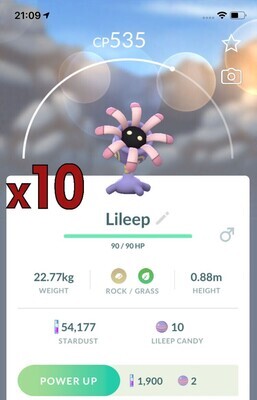 Lileep Trades [x10] - Pokemon GO Trade