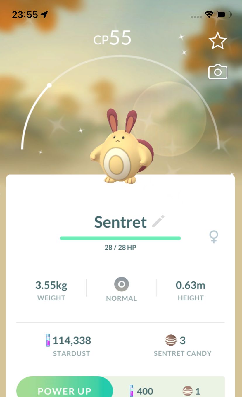 Shiny Sentret Trade - Pokemon GO Trade