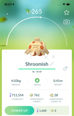 Shiny Shroomish Trade - Pokemon GO Trade