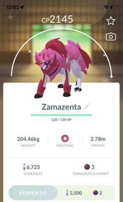 Shiny Zamazenta Trade - Pokemon GO Trade