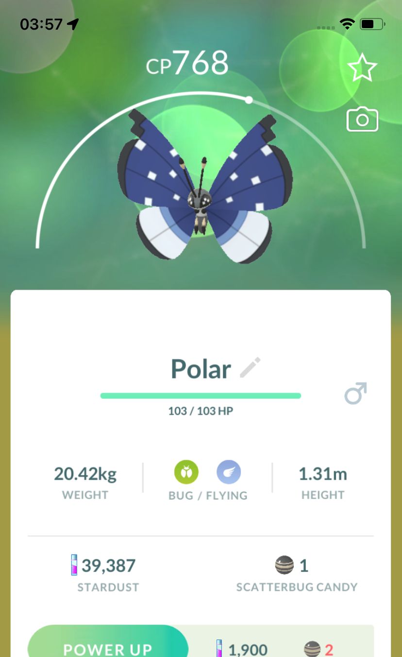 #666 Vivillon Polar Pattern Trade - Pokemon GO Trade