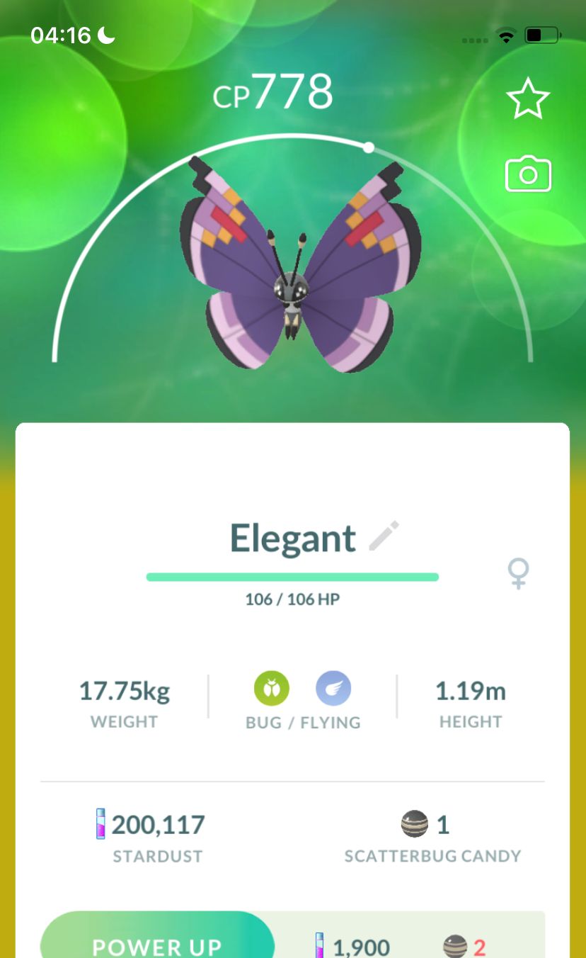 #666 Vivillon Elegant Pattern Trade - Pokemon GO Trade