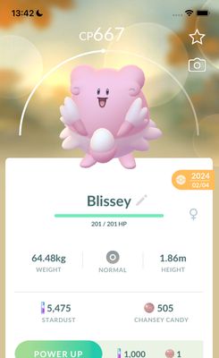 #242 Blissey Trade Service - Pokemon GO Trade