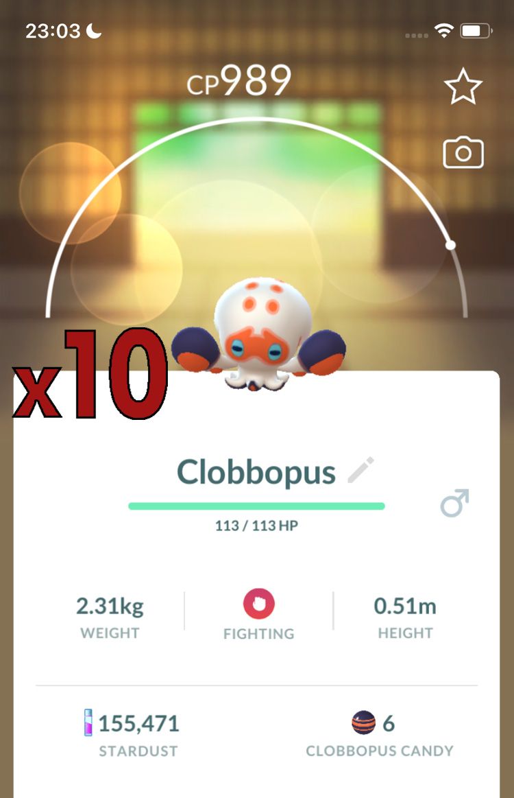 Clobbopus [x10] - Pokemon GO Trade