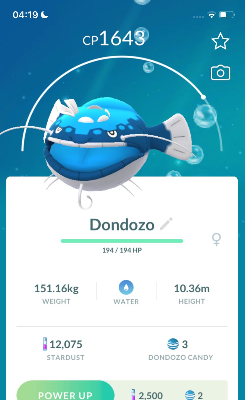 #977 Dondozo Trade Service - Pokemon GO Trade