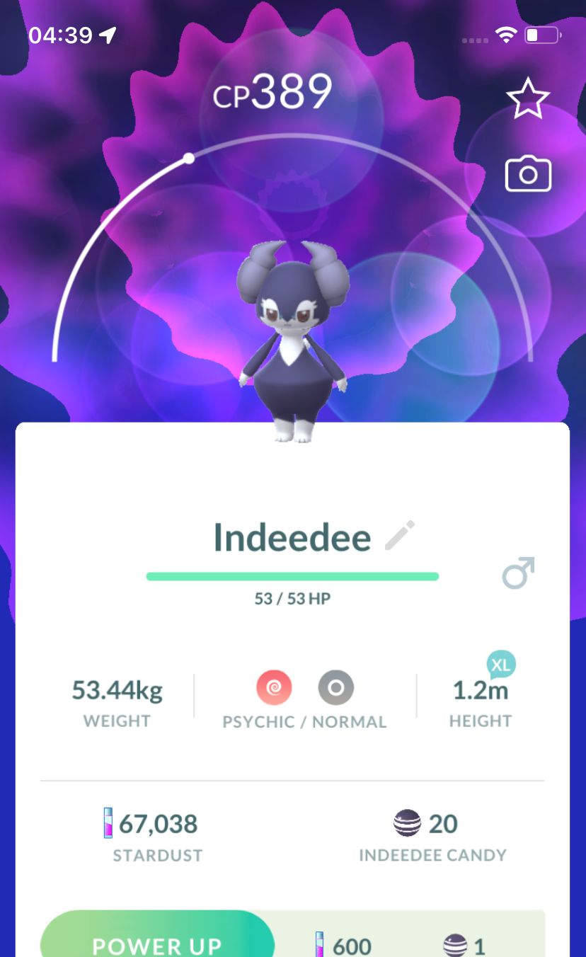 #876 Indeedee (Male Gender) Trade Service - Pokemon GO Trade