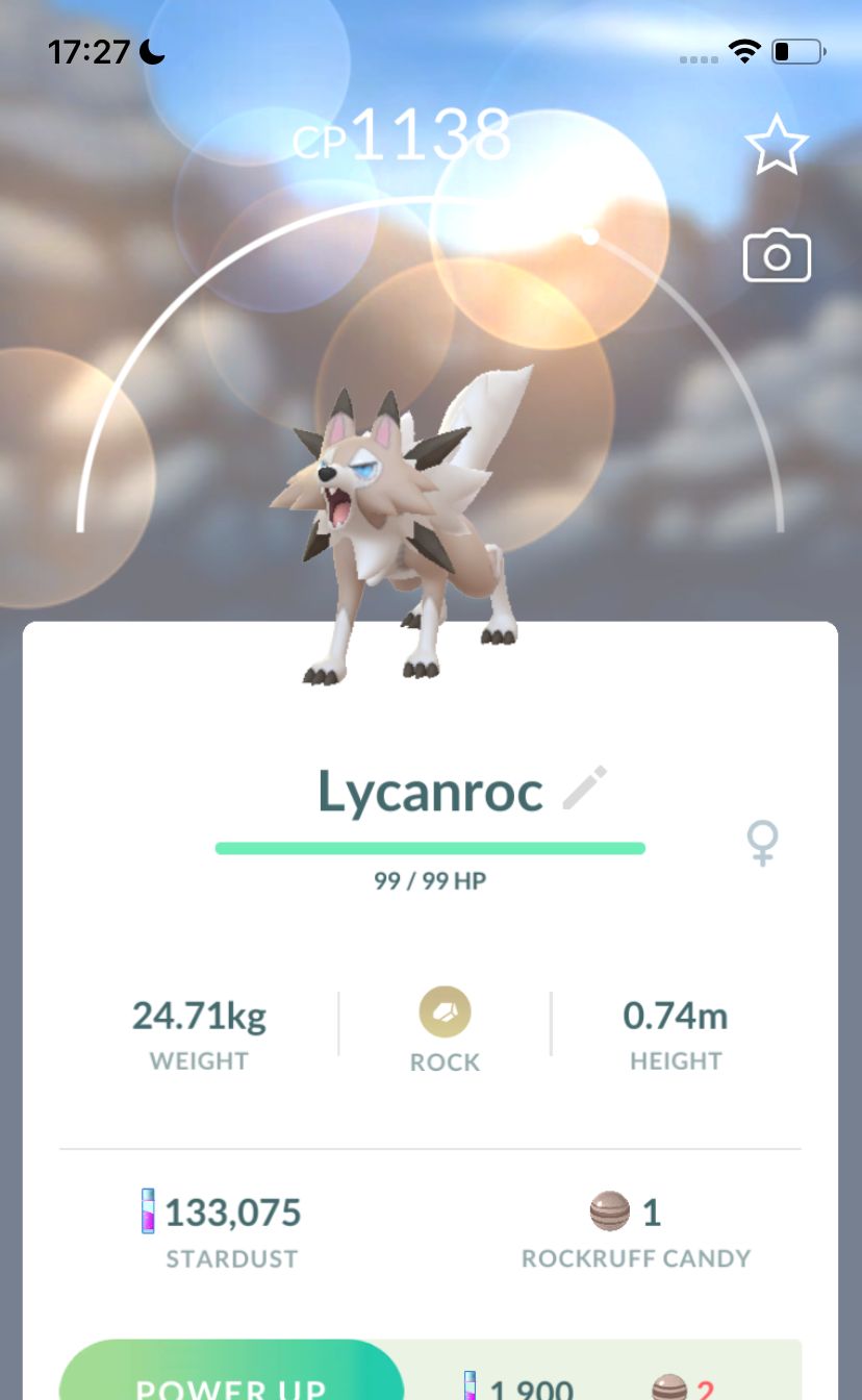 #745 Lycanroc (Midday Form) Trade Service - Pokemon GO Trade
