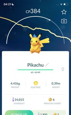 Pikachu with Moon Crown Trade - Pokemon GO Trade