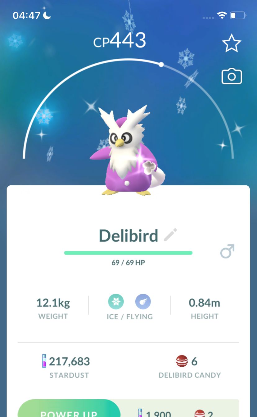 Shiny Delibird Trade - Pokemon GO Trade