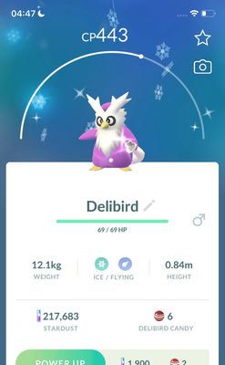 Shiny Delibird Trade - Pokemon GO Trade