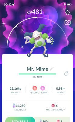 Shiny Mr. Mime Trade - Pokemon GO Trade