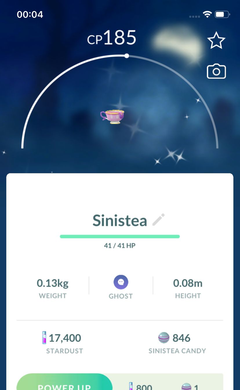 Shiny Sinistea Trade - Pokemon GO Trade