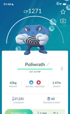 #062 Poliwrath Trade Service - Pokemon GO Trade