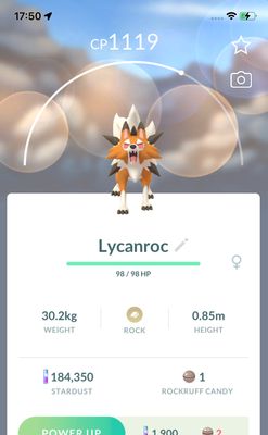 #745 Lycanroc (Dusk Form) Trade Service - Pokemon GO Trade