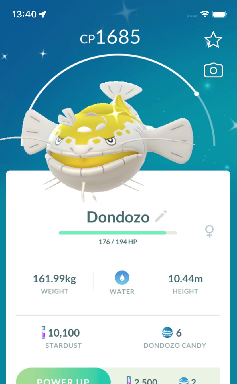 Shiny Dondozo Trade - Pokemon GO Trade