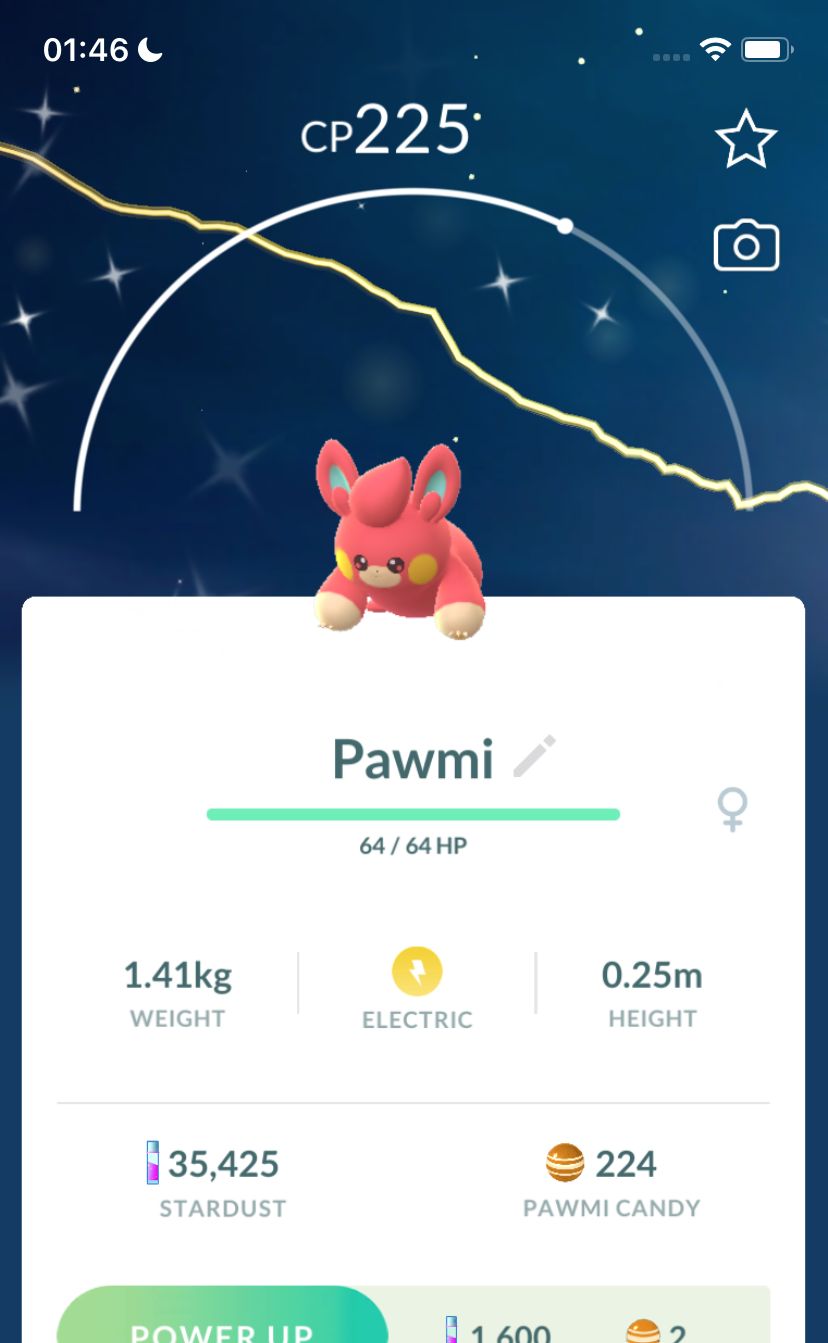 Shiny Pawmi Trade - Pokemon GO Trade
