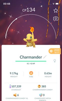 Shiny Charmander 2020 Trade (Guaranteed Lucky) - Pokemon GO Trade