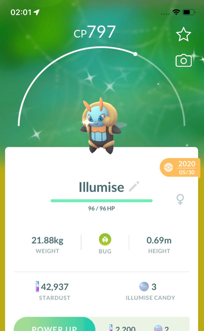 Shiny Illumise 2020 Trade (Guaranteed Lucky) - Pokemon GO Trade