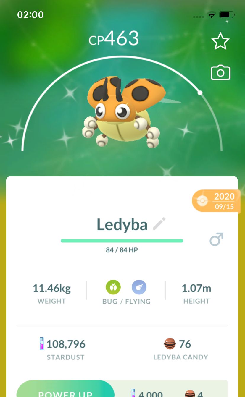 Shiny Ledyba 2020 Trade (Guaranteed Lucky) - Pokemon GO Trade