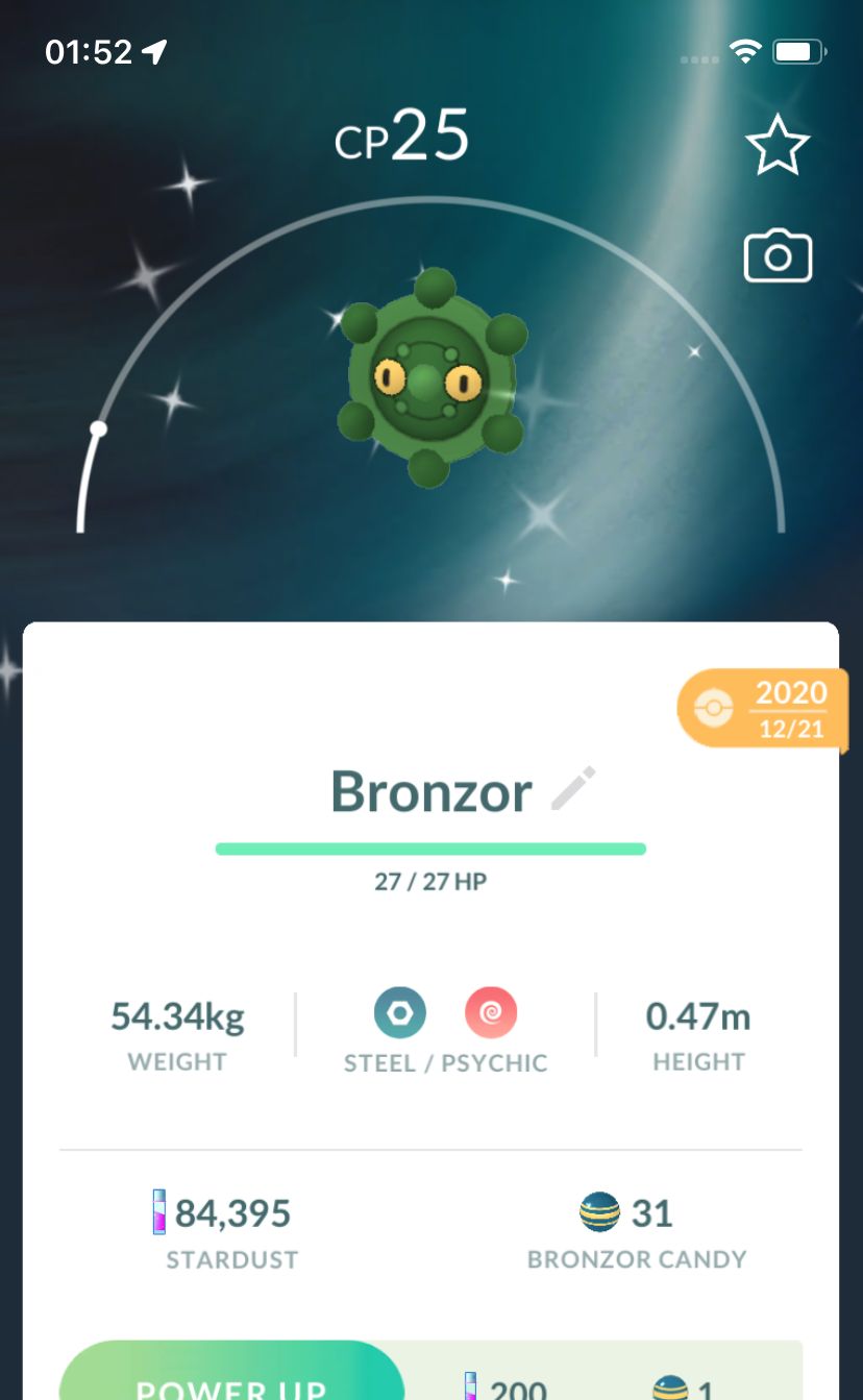 Shiny Bronzor 2020 Trade (Guaranteed Lucky) - Pokemon GO Trade