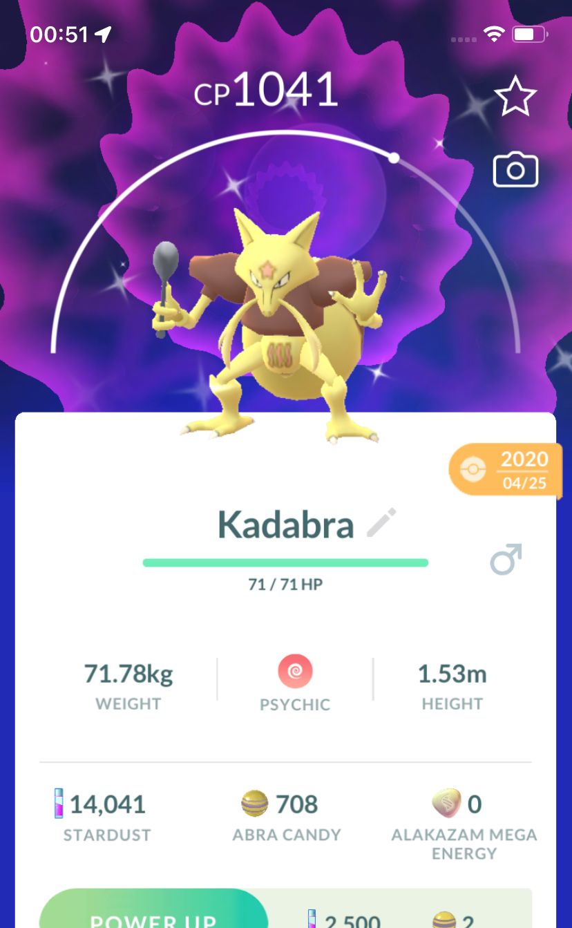 Shiny Kadabra 2020 Trade (Guaranteed Lucky) - Pokemon GO Trade