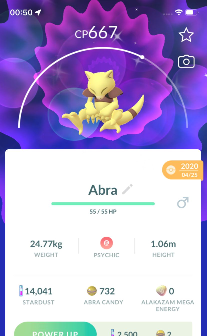 Shiny Abra 2020 Trade (Guaranteed Lucky) - Pokemon GO Trade
