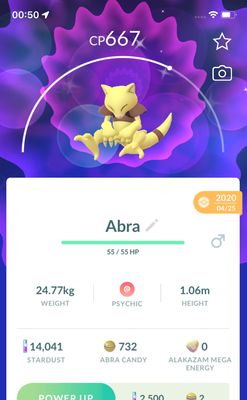 Shiny Abra 2020 Trade (Guaranteed Lucky) - Pokemon GO Trade