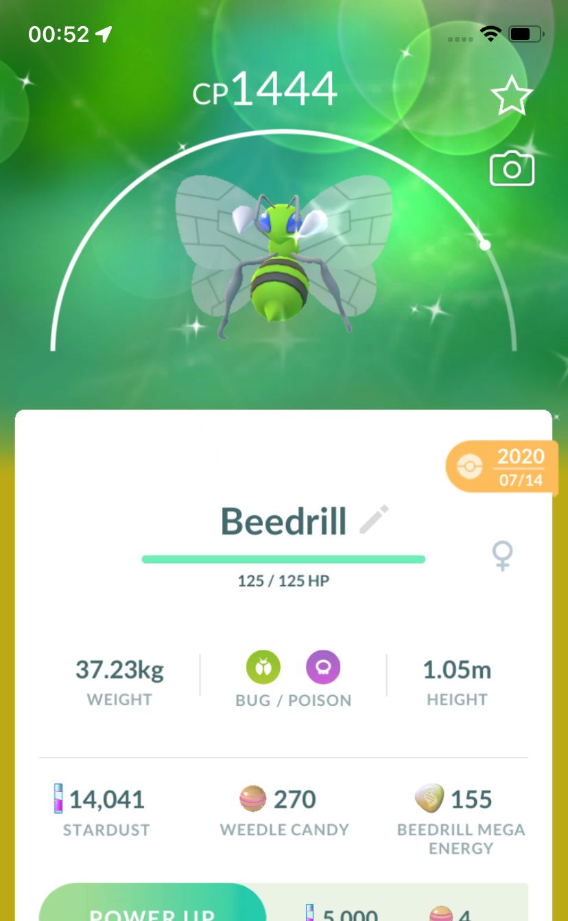 Shiny Beedrill 2020 Trade (Guaranteed Lucky) - Pokemon GO Trade