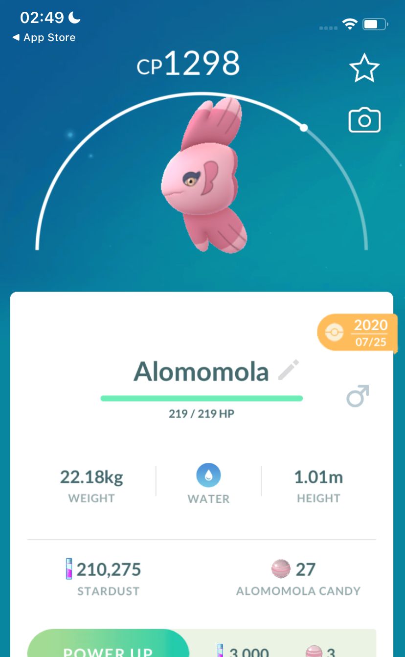 Alomomola 2020 (Guaranteed Lucky) - Pokemon GO Trade