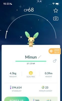 Shiny Minun 2020 Trade (Guaranteed Lucky) - Pokemon GO Trade