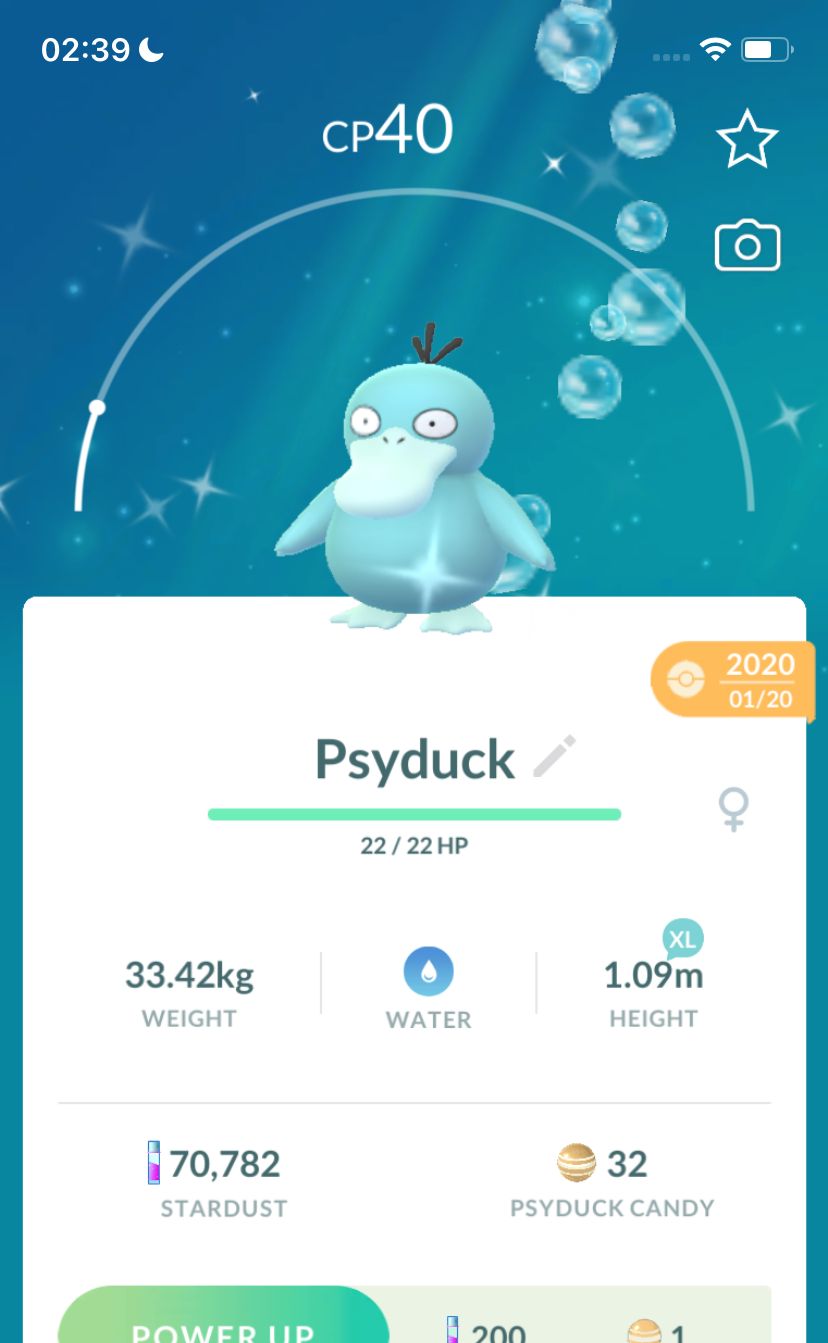 Shiny Psyduck 2020 Trade (Guaranteed Lucky) - Pokemon GO Trade