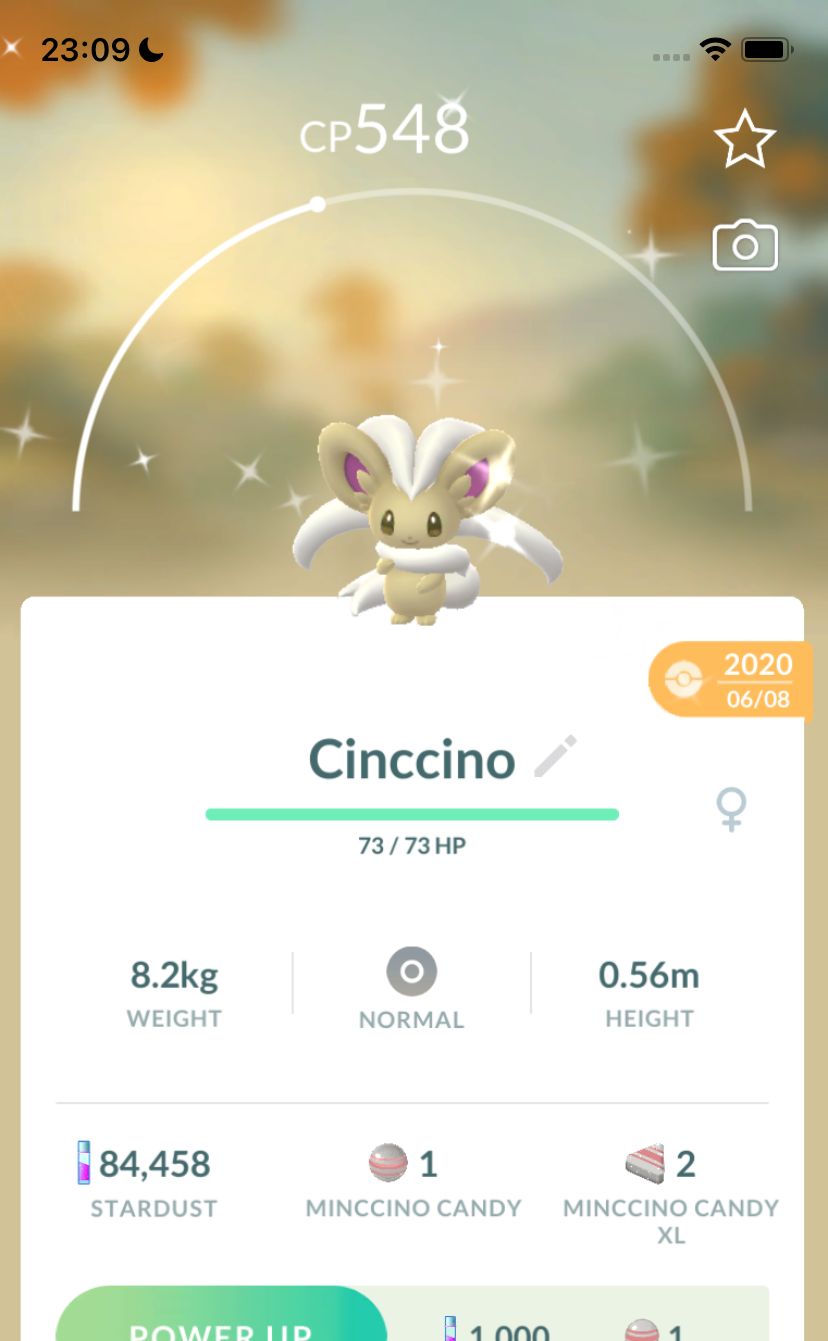 Shiny Cinccino 2020 Trade (Guaranteed Lucky) - Pokemon GO Trade
