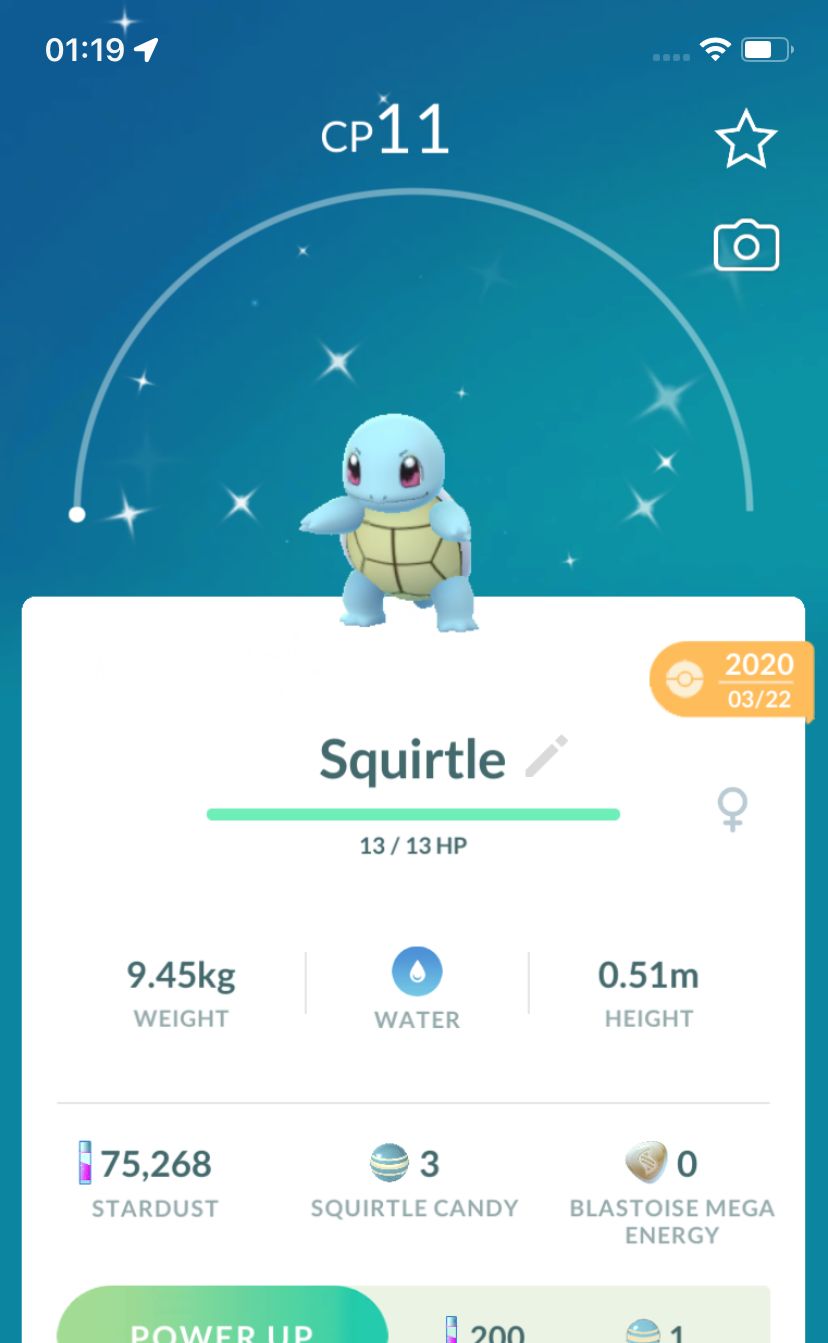 Shiny Squirtle 2020 Trade (Guaranteed Lucky) - Pokemon GO Trade