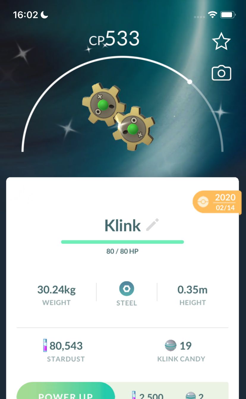 Shiny Klink 2020 Trade (Guaranteed Lucky) - Pokemon GO Trade