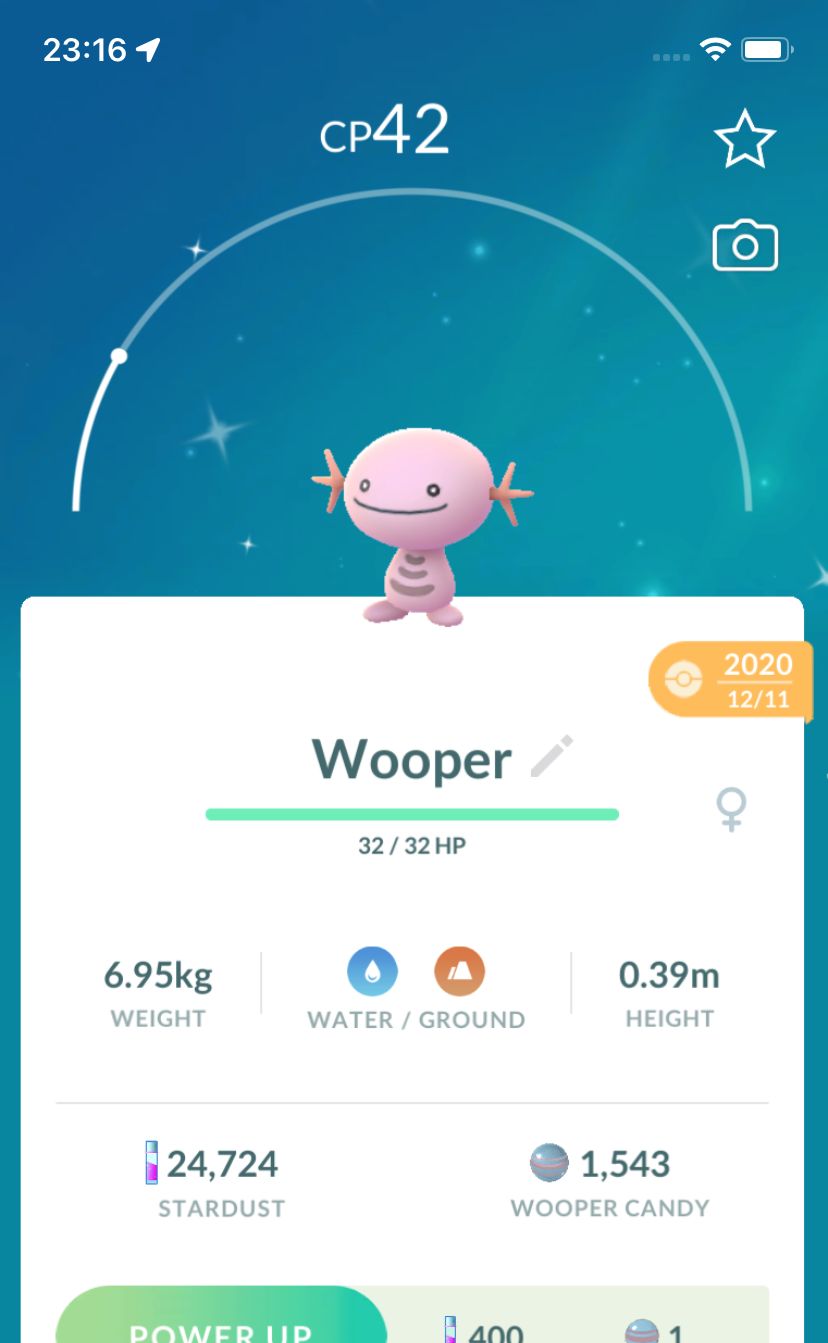 Shiny Wooper 2020 Trade (Guaranteed Lucky) - Pokemon GO Trade