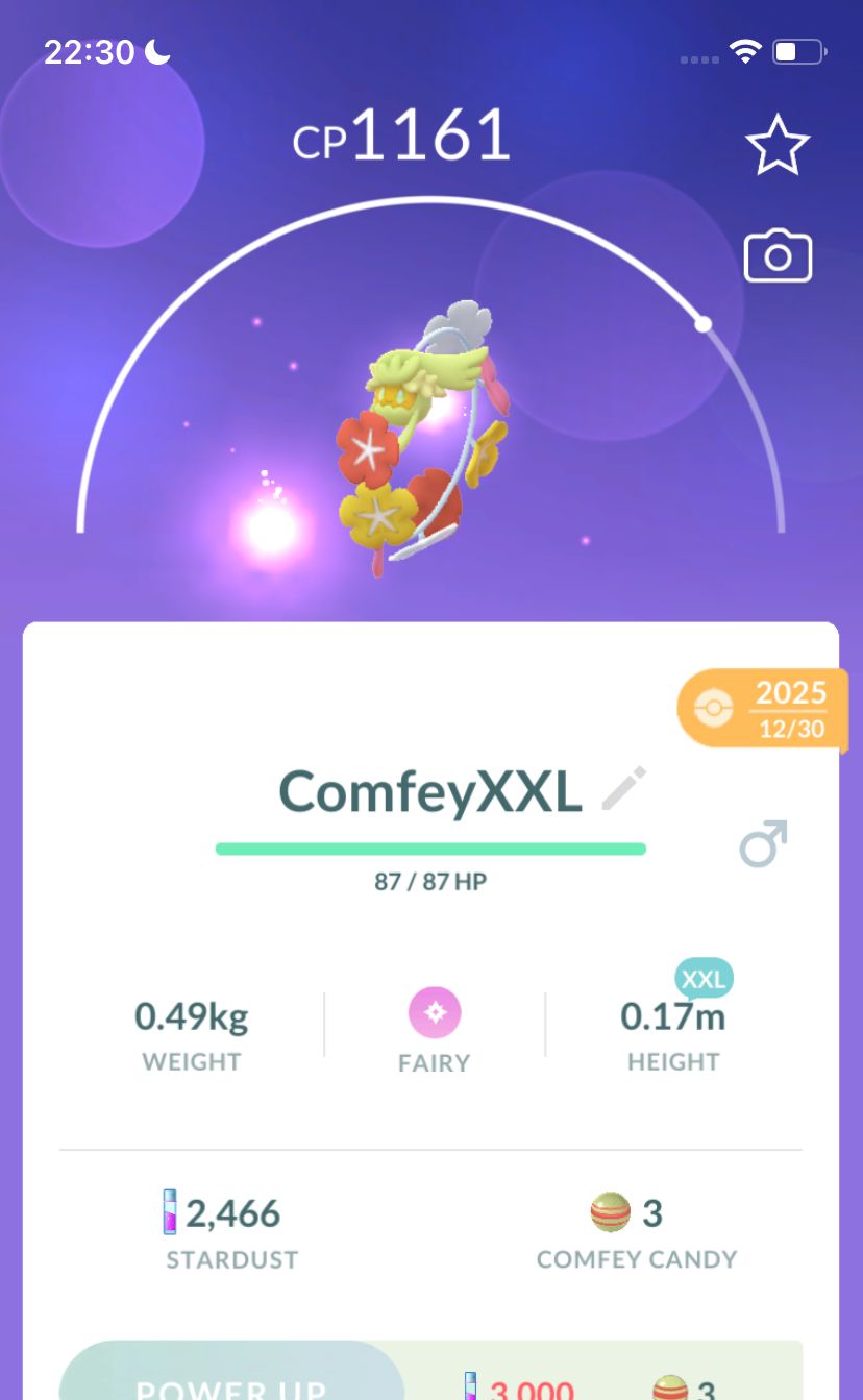 Comfey (XXL Height) - Pokemon GO Trade Service