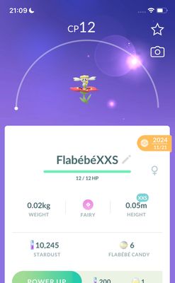 Flabebe Red (XXS Height) - Pokemon GO Trade Service