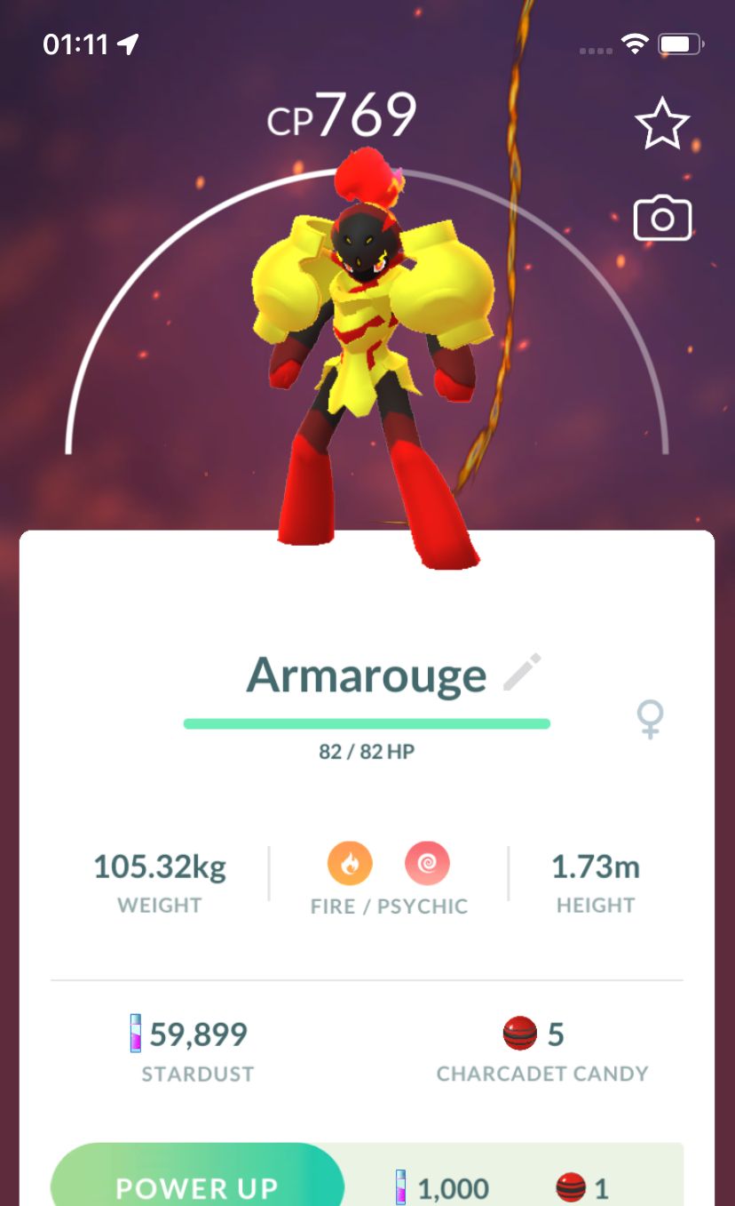 #936 Armarouge Trade - Pokemon GO Trade