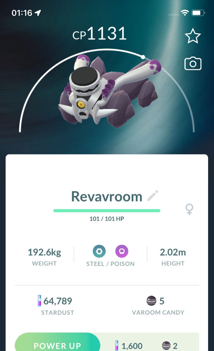 #966 Revavroom Trade - Pokemon GO Trade