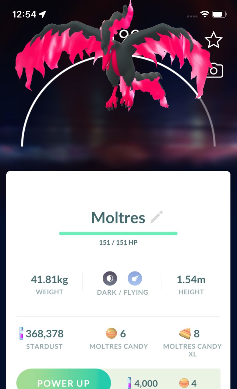Galarian Moltres - Pokemon GO Trade Service
