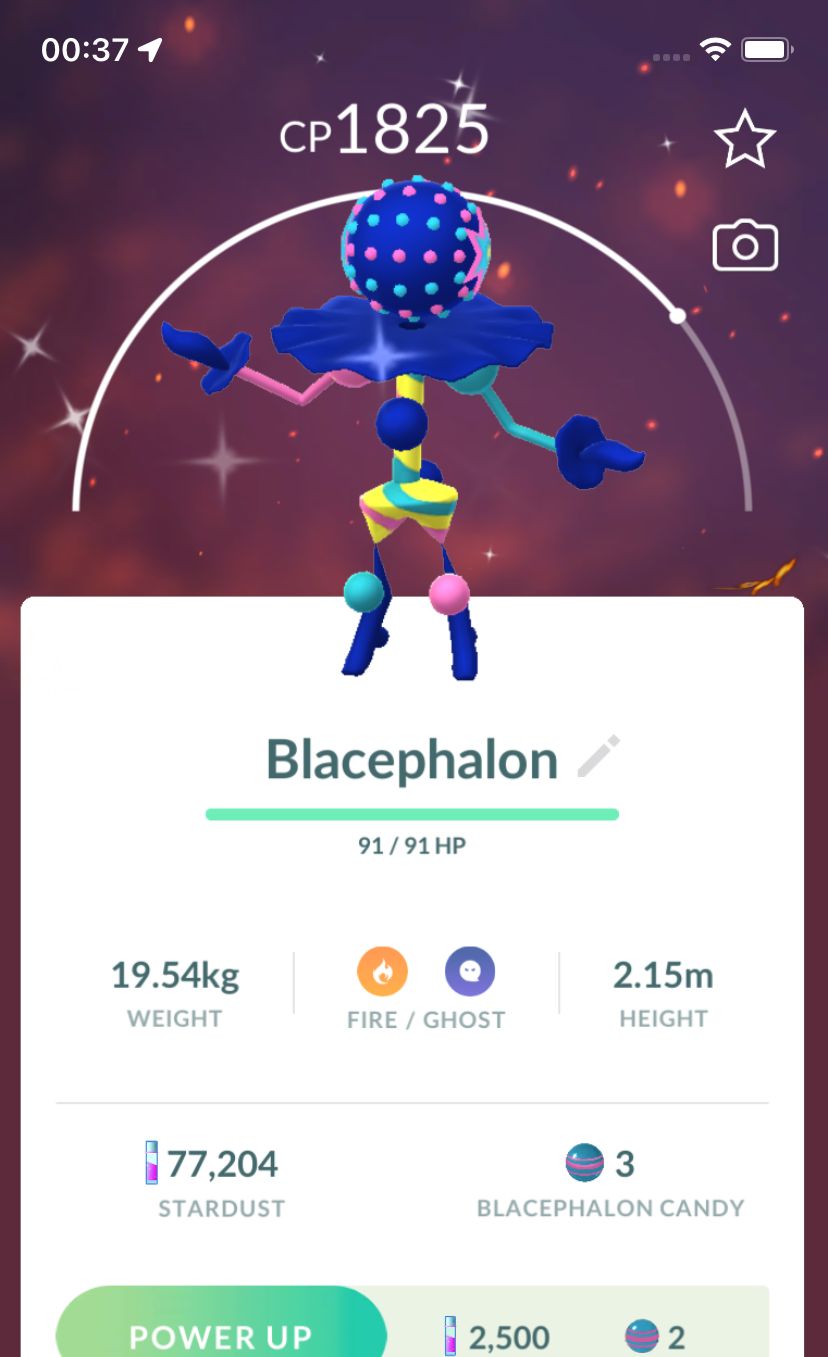 Shiny Blacephalon - Pokemon GO Trade Service