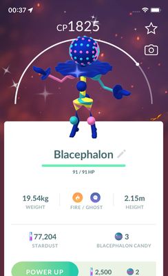 Shiny Blacephalon - Pokemon GO Trade Service